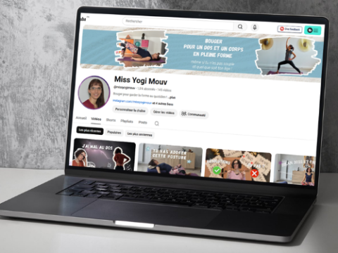 yoga sur youtube avec missyogimouv
